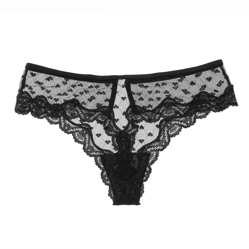 Noir Petal G-String