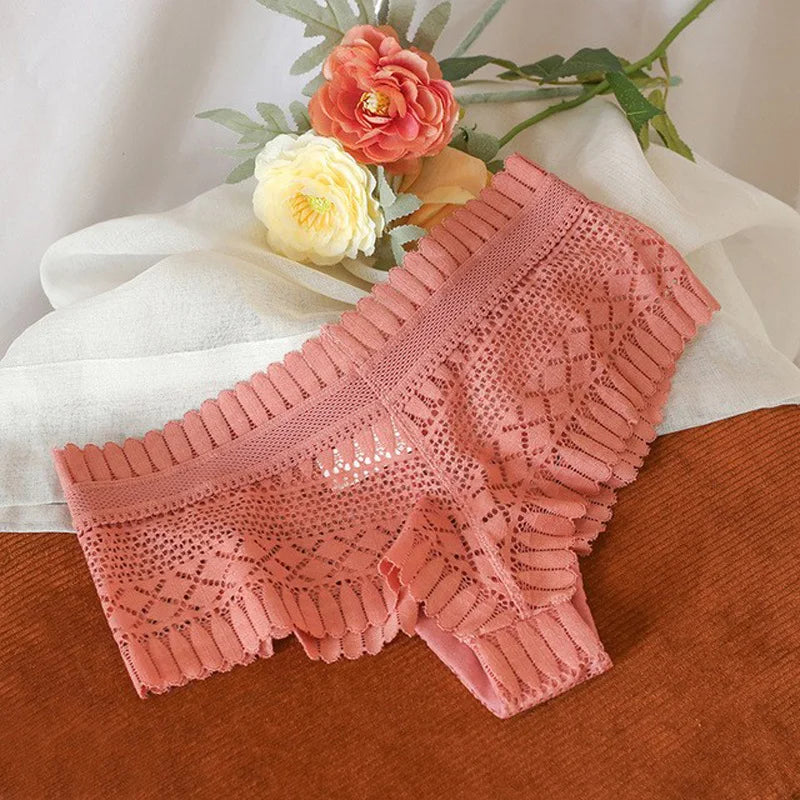 Rose Veil Lace Panties