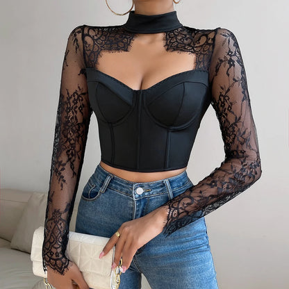 Lace Noir Elegance Corset