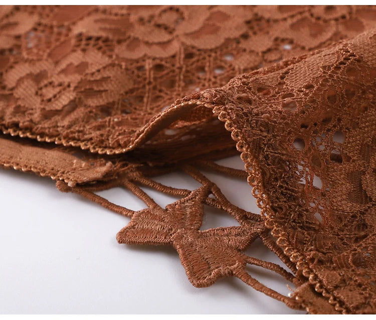 Noir Bloom Lace Panties