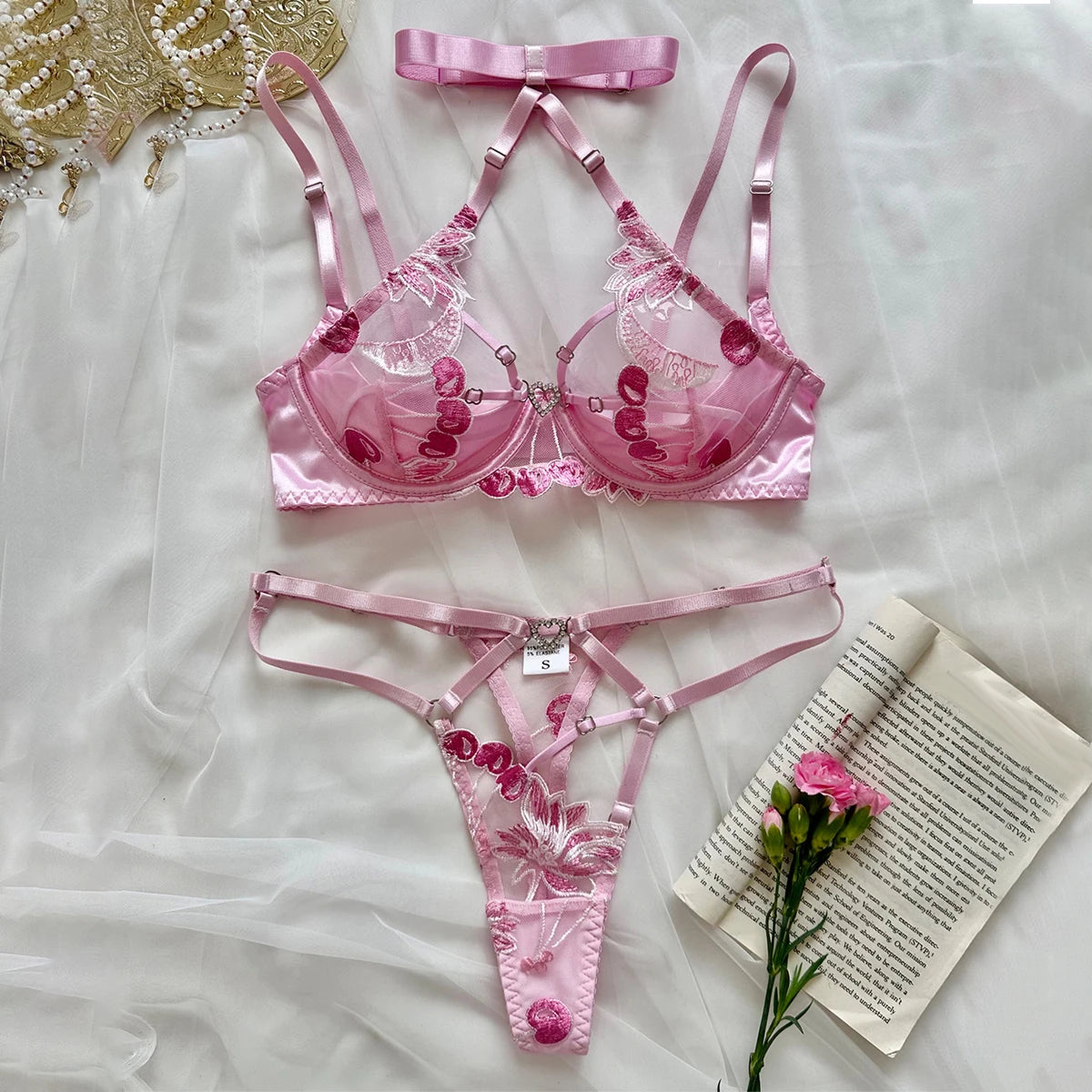 Velvet Prism Lingerie Set