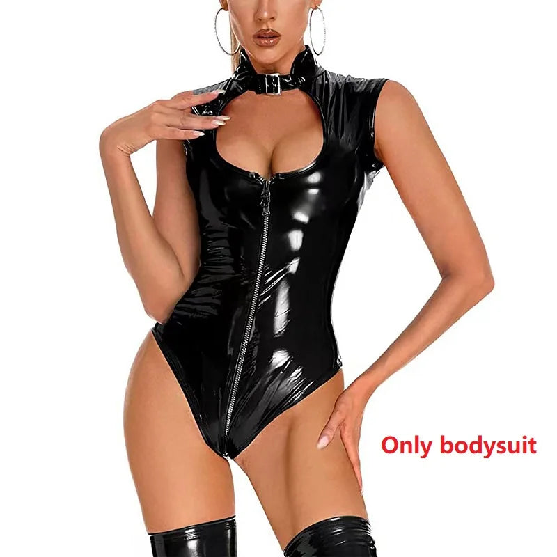 Edge Latex Bodysuit