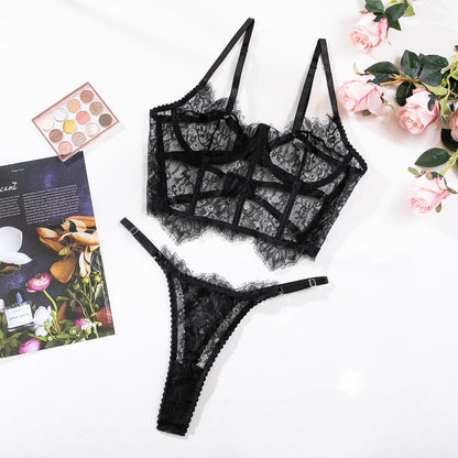 Aurora Kiss Lingerie Set