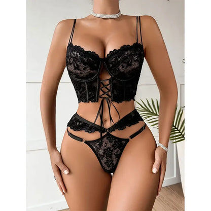 Rose Mirage Lingerie Set