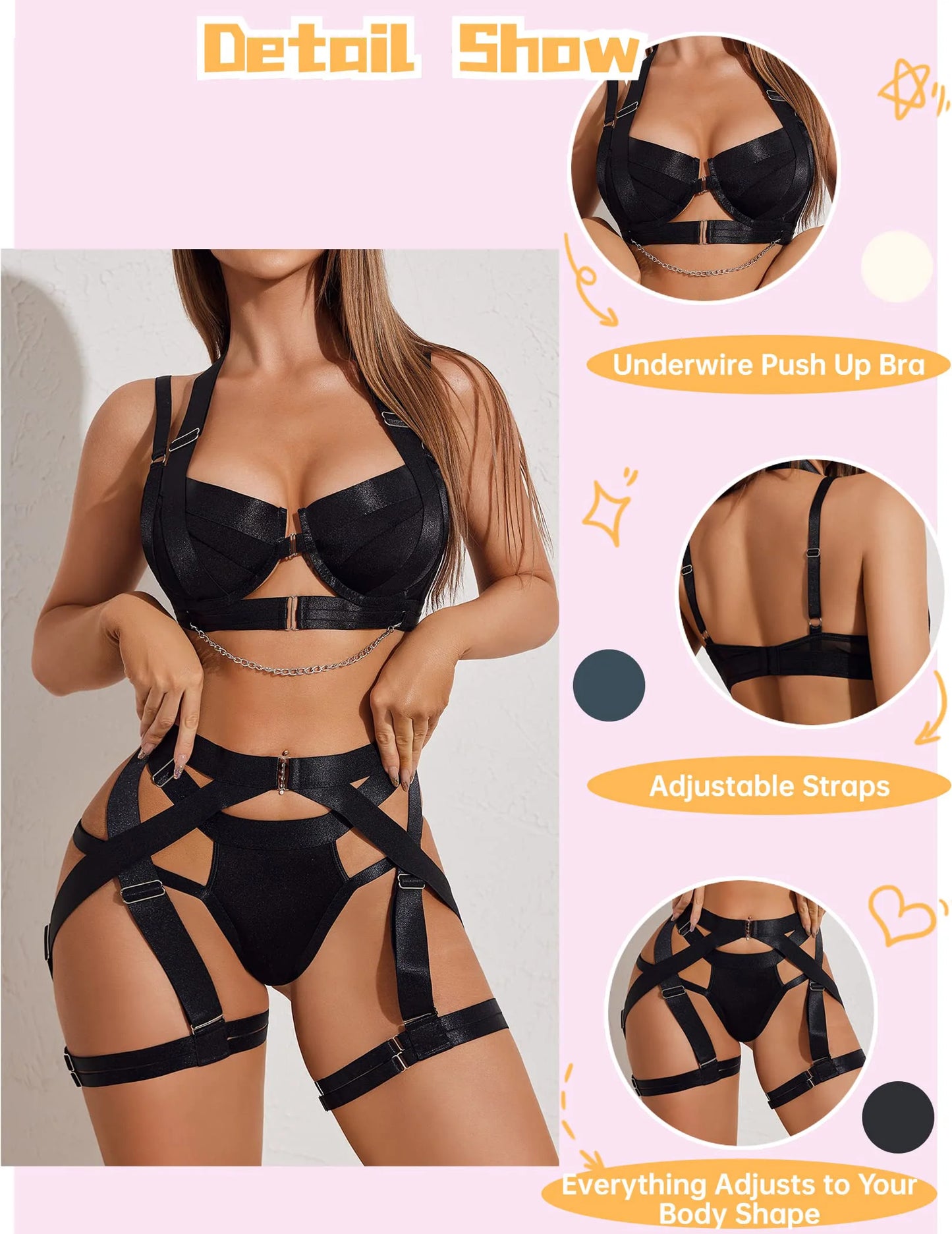 Ruby Finch Lingerie Set