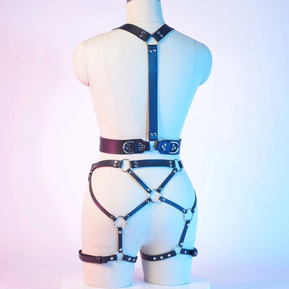 BDSM Lingerie Body Harness Gothic Belt