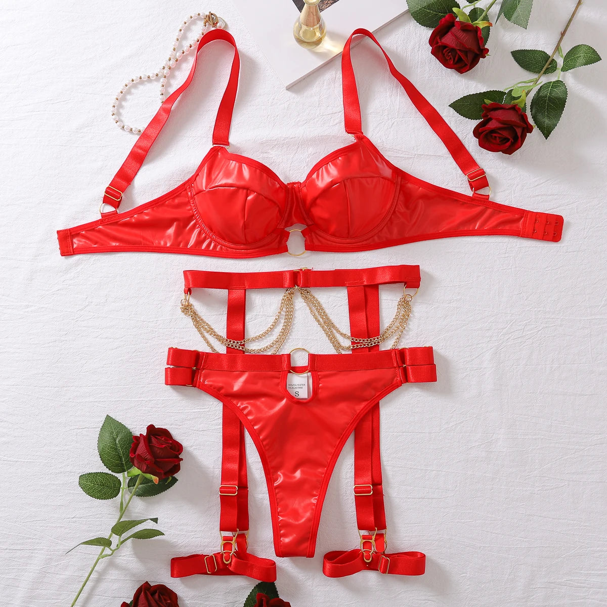 Scarlet Rose Lingerie Set