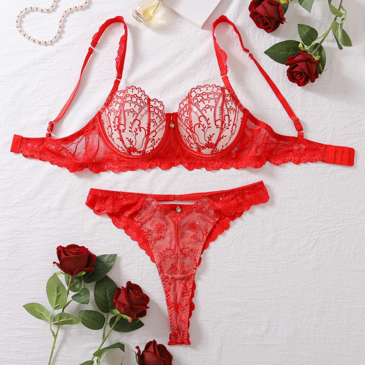 Nightingale Lace Lingerie Set