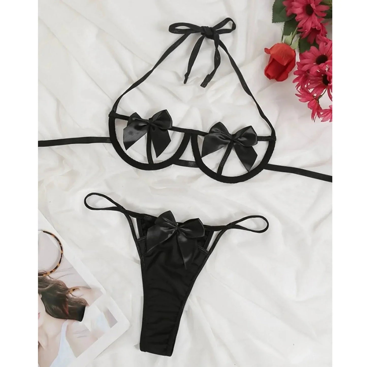 Velvet Reverie Lingerie Set