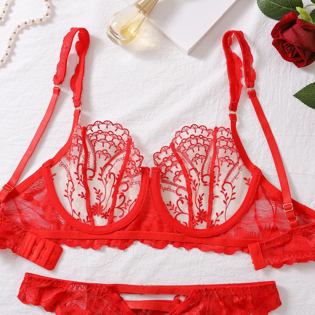 Nightingale Lace Lingerie Set