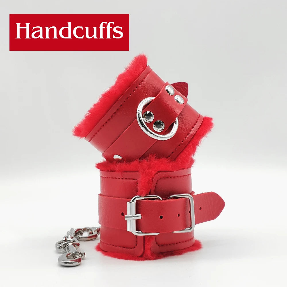 Velmira Handcuffs with Blindfold Kit