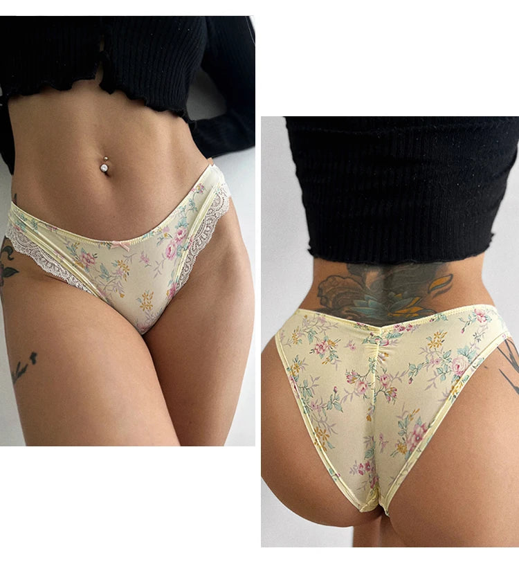 Seamless Ice Silk Panties