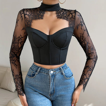 Lace Noir Elegance Corset