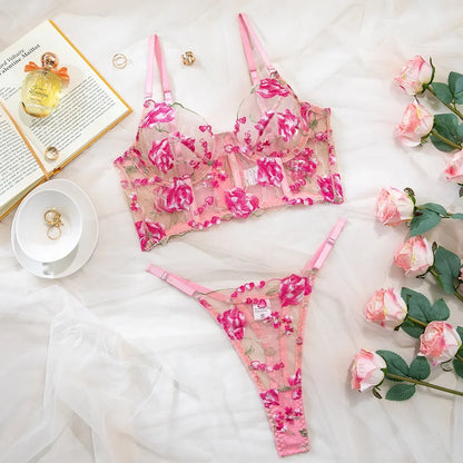 Mystic Orchid Lingerie Set