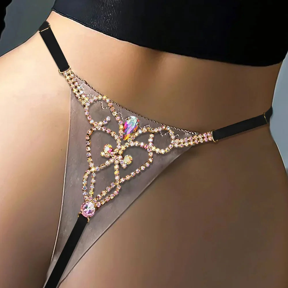 Waist Chain Fashion Thong