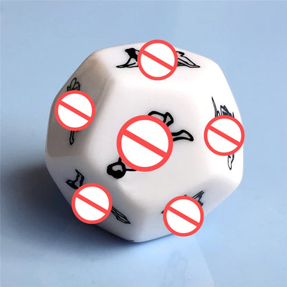 Bdsm 12 Sides Sex Posture Dice