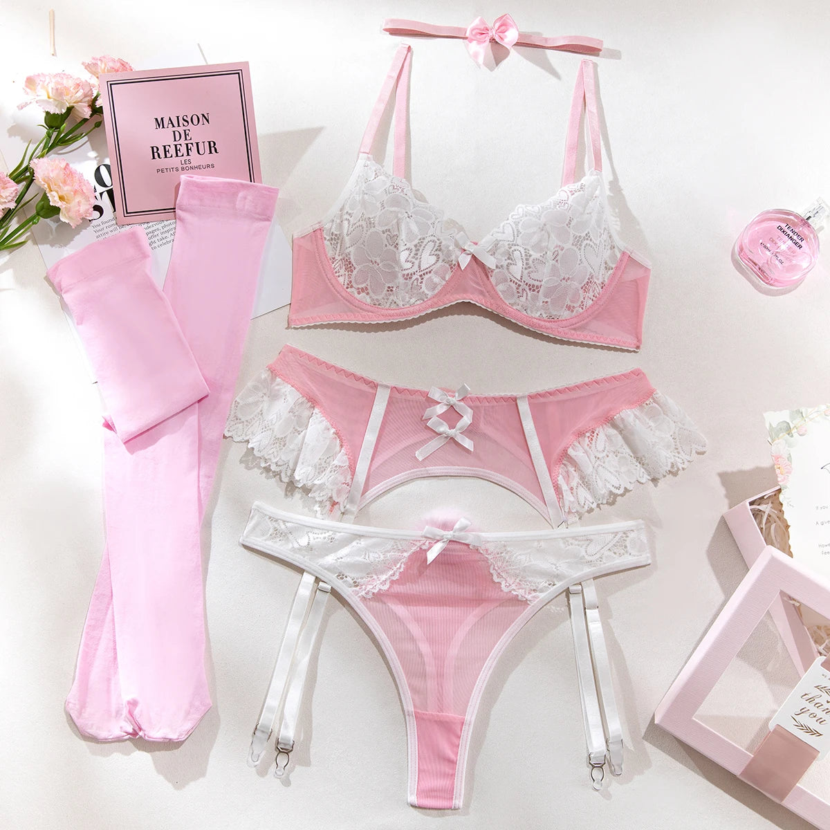 Choker Maid Lingerie Set