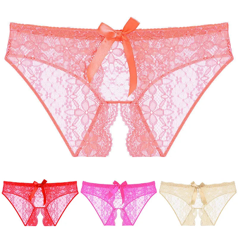 Radiant Thrill Open Crotch Panties