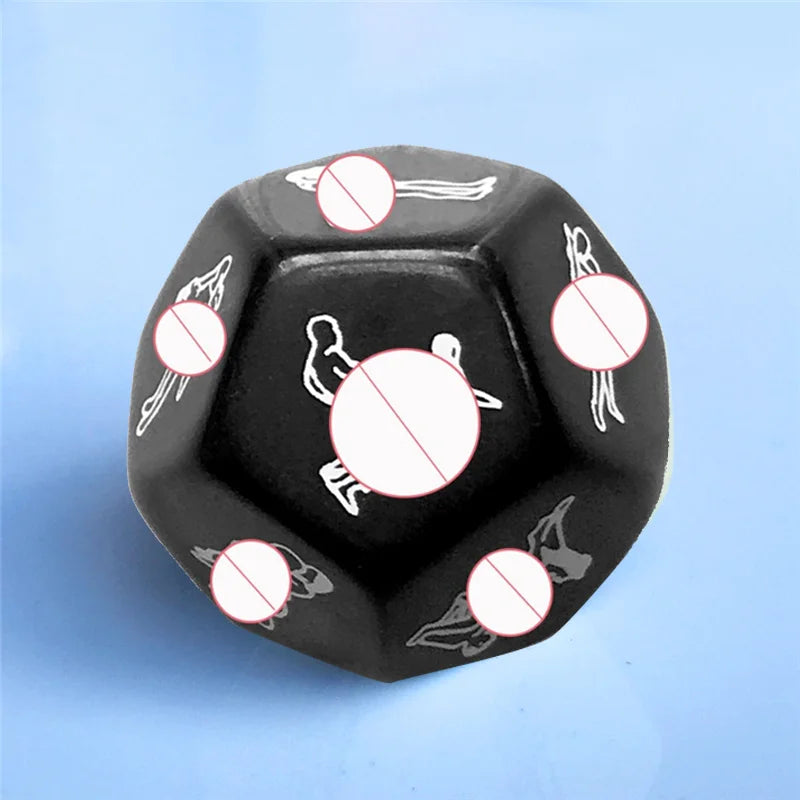 Bdsm 12 Sides Sex Posture Dice