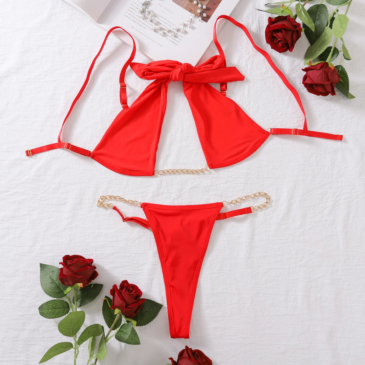 Blush of Desire Lingerie Set