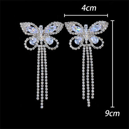 Bling Butterfly Nipple Stickers