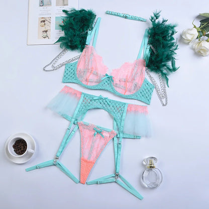 Lunar Pearl Lingerie Set