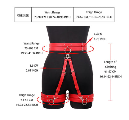 Waist Connect Leg Straps