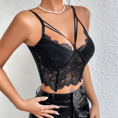 Embroidered Shadow Curve Corset