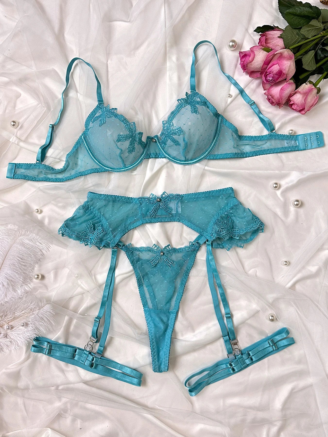 Terra Glow Lingerie Set