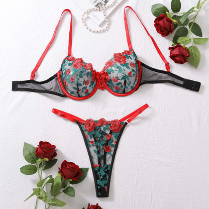 Luxe Bloom Lingerie Set