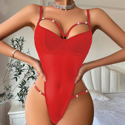 Wild Red Rose Bodysuit